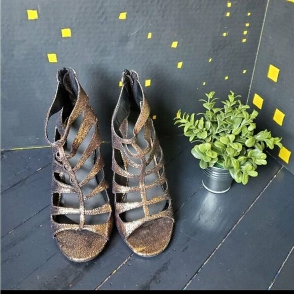 Lane Bryant Glitter Heels - Picture 2 of 8